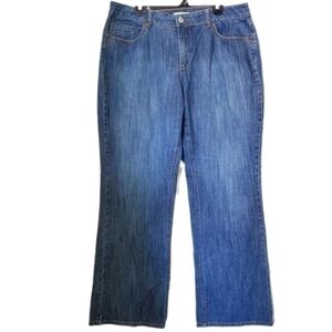 Coldwater Creek Women's Classic Blue Denim Straight Leg Jean